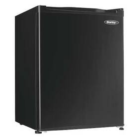 Danby Dar022a1bdb Compact Refrigerator Black 17-5/8in D 2.3 Cu Ft