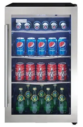 Dbc434a1bssdd Danby 4.34 Cuft Beverage Center Towel Bar Handle Door Ajar Alarm