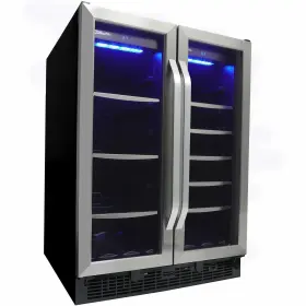 Sbc051d1bss Danby Danbys Integrated Beverage Center 60 Cans And 27 Wine Bottles Active