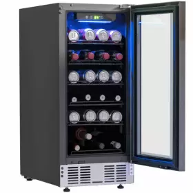 Utbvc01 Deco Chef Used 15 Inch Under Counter Beverage Cooler And Refrigerator 115 Cans