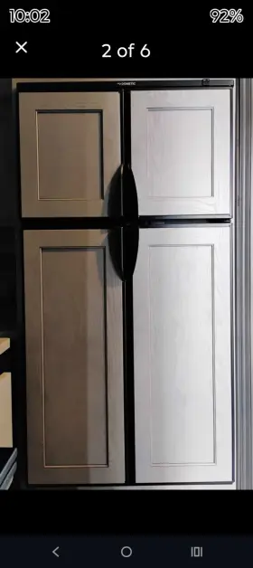 Rm1350slmx Dometic 958703831 4-door French Door Refrigerator Built-in Grey Panels