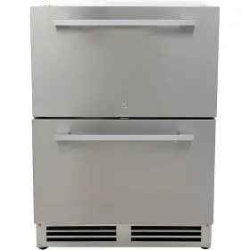 De240drouss Duura Elite 5.2 Cu. Ft. Stainless 2-door Undercounter Drawer Style Refrigerator