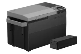 Ecoflow 842783133861 Glacier Portable Car Refrigerator Ice Maker 40qt 38l With Extra Battery