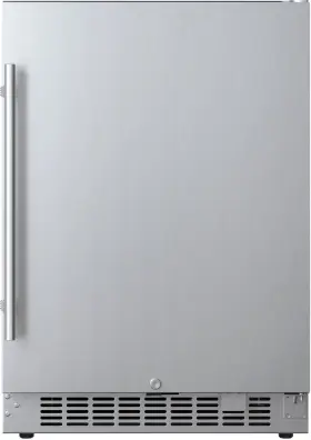 Cbr1501sld Edgestar 24 Inch W 142 Can Built-in Beverage Cooler - Stainless Steel