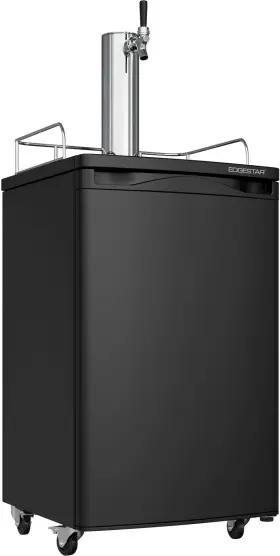 Kc2000 Edgestar 20 Inch W Kegerator And Keg Beer Cooler For Full Size - Black