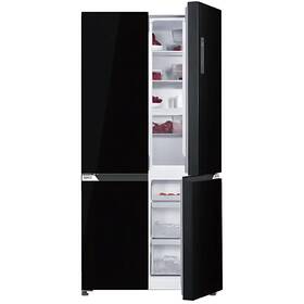 Ekobom Ekonf505/c Ekonf505/bc 90cm Freestanding Fridge 505l Black Glass No-frost A
