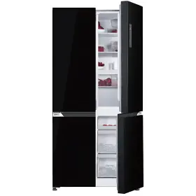 Ekonf505 Ekobom Ekonf505/c Ekonf505/bc 90cm Freestanding Fridge 505l Black Glass No-frost A