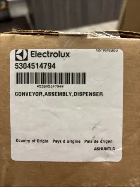 5304514794 Electrolux Conveyor Assembly Dispenser