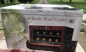 Emerson Fr24rd 8 Bottle Wine Cooler Model Fr24rd. Nos