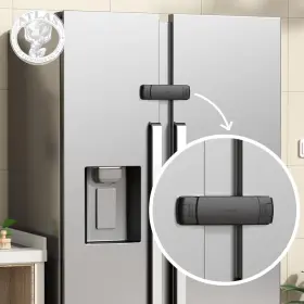 Eudemon 711181981988 Moms Choice Gold Awards Winner - 1 Pack Latest French Fridge Lock Frenc