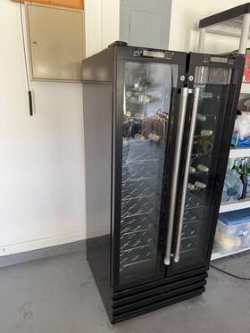 Everstar Hdc100 Caftlefort 24 Inch Dual Zone Wine Cooler Beverage Refrigerator Fridge Large Capacity