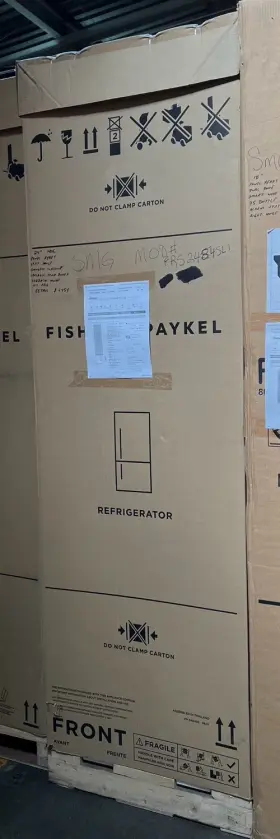 Rs2484sl1 Fisher & Paykel And 24 Inch Left Hinge Refrigerator Column - Panel Ready