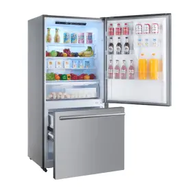 Ffffd1785-31s Forno 31 Milano Espresso Bottom Freezer Right Swing Door Refrigerator In Stainl