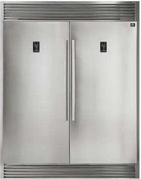 Forno Ffffd193328ls Ffffd193328ls/rs 28 Inch Stainless Refrigerator/freezer Set 123652-64 Bp
