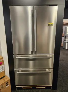 Ffrbi182036sb Forno 36 Inch Stainless Cd French Door Refrigerator Nob #135279