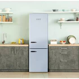 Forte F12bfres450rbl 24 Inch Counter Depth Freestanding Bottom Mount Refrigerat