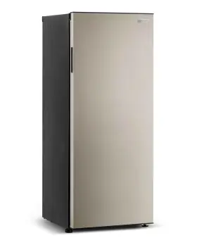 Frigidaire 058465835729 Small Space Kitchen Upright Freezer Fridge Combo 10 Cu Ft Platinum