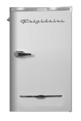 Frigidaire 195925572418 Efr376-moonbeam-com 3.2 Cu Ft Retro Mini Fridge With Side Bottle