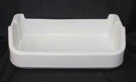 215441600 Frigidaire Kenmore Refrigerator White Plastic Door Shelf 15 1/8 Inch X 7