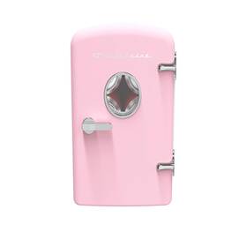 Frigidaire B0bq5dgsxh Retro 9-can Mini Personal Fridge Portable Cooler For Car Office