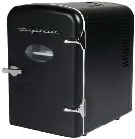 Efmis129-bk6cp2 Frigidaire 6-can / 4-liter Capacity Retro Mini Fridge Black