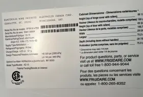 Fftr1814tb0 Frigidaire Top Freezer Refrigerator