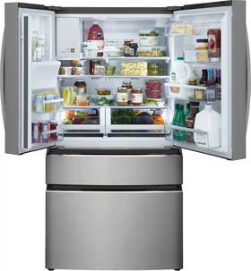Frigidaire Fgmv174kfc - Gallery 21.5 Cu. Ft. 4-door French Door Counter-depth Refrigerator