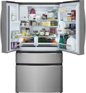 Fgmv174kfc Frigidaire - Gallery 21.5 Cu. Ft. 4-door French Door Counter-depth Refrigerator