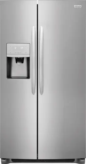 Fgss2635tf1 Frigidaire Gallery 25.5 Cu. Ft. Side-by-side Refrigerator Silver