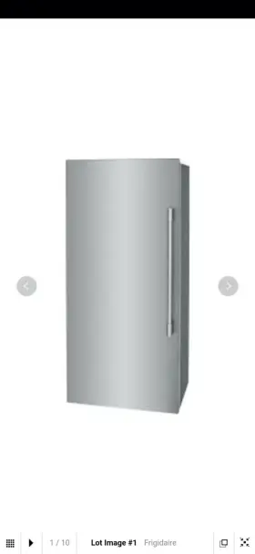 Fpfu19f8wf Frigidaire Professional 19 Cu. Ft. Single-door Freezer