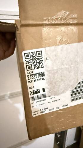 Frigidaire Frfs282laf4 Icemaker