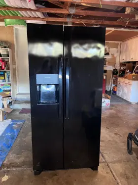 Frss2323ab Frigidaire Side-by-side Refrigerator Black 22.3 Cu.ft. Model