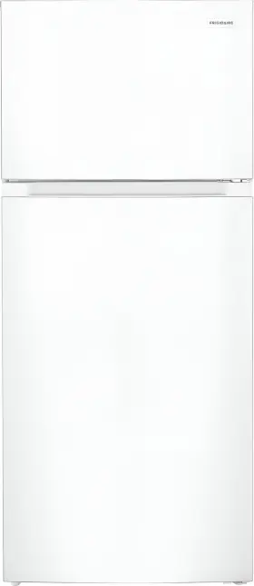 Frte1622aw Frigidaire Refrigerator 28 Inch 16.03 Cu. Ft. Top Freezer Led White