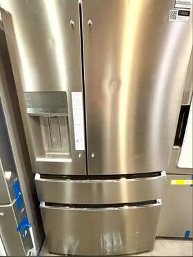 Frigidaire Grms2773a Gallery 36 Inch Wide 26.3 Cu. Ft. Refrigerator