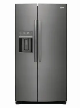 Grss2652ad Frigidaire 36 Inch Freestanding Side By 25.6 Cu. Ft. Refrigerator -