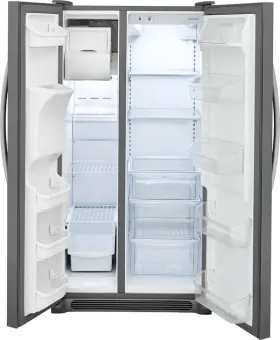 Lfss2612td0 Frigidaire 25.5 Cu. Ft. Side-by-side Refrigerator Black Silver