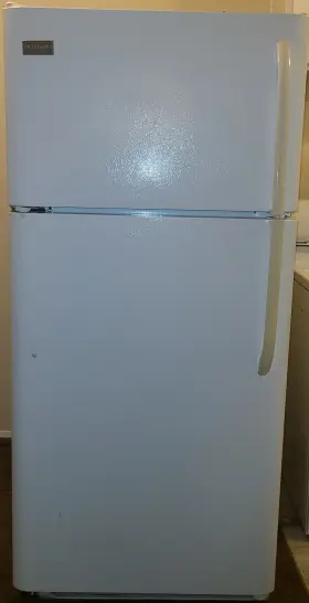 Lftr1814lwj Frigidaire Frigidare Refrigerator Top Mount Frost Proof Freezer Basically New Large Medium