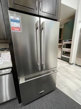 Fulgor F6fbm36s2 F6fbm36s2-06-7708-fulgor Milano 36 Inch French Door Cab Depth Ss Fridge Display