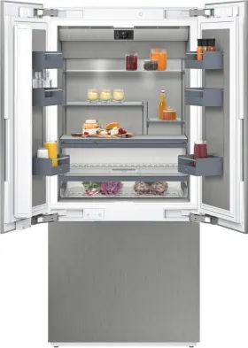 Ry492704 Gaggenau 400 36 Inch Panel Ready Built-in French Door Refrigerator 19.4