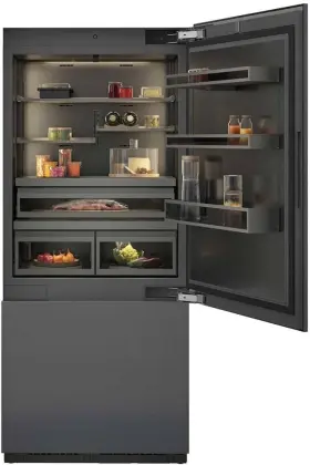 Rvb497790 Gaggenau Vario 400 Series 36 Inch Panel Ready Built-in Smart Refrigerator