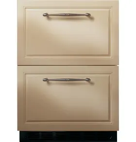 Zidi240h Ge 084691261940 Monogram 24 Inch Wide 5 Cu. Ft. Double Refrigerator Drawer
