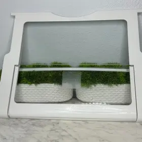 200d1836p003 Ge Profile Side By Refrigerator Slide Out Glass Shelf Oem