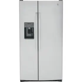 Gse25gypfcfs Ge Appliances 200d2619p312 25.3 Cu. Ft. Side-by-side Refrigerator With Icemaker