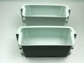 200d5305p001 Ge Appliances Gss25xsrbss Lot Of 2 - Fridge Module Shelf Fz Self / Bin