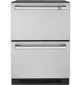Cde06rp2nds1 Ge Caf Built-in Dual-drawer Refrigerator - Stainless Steel 2 Handles