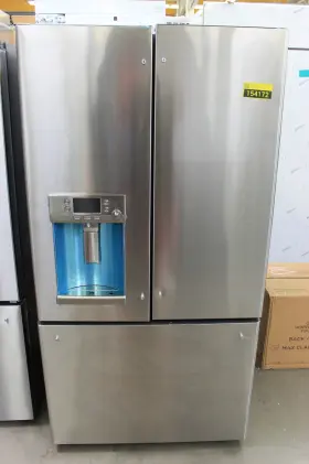 Cfe28up2ms1 Ge Cafe 36 Inch Stainless Steel French Door Refrigerator Nob #154172