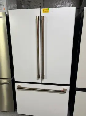 Cwe23spm Ge New Scratch And Dent Cafe 36 Inch Counter Depth French Door Refrigerator