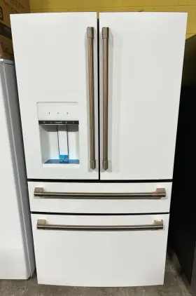 Cxe22dp4pw2 Ge Caf Counter Depth 4 Door Refrigerator Matte White
