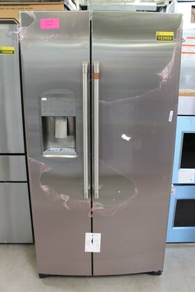 Ge Czs22mp2ns1 Cafe 36 Inch Stainless Cd Side By Refrigerator Nob #153959