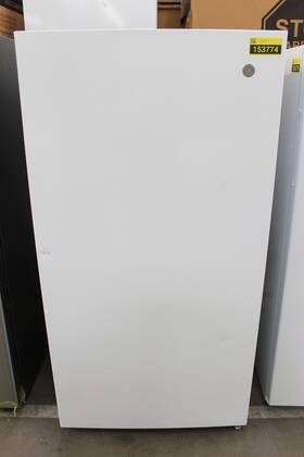 Ge Fuf17qrrww 33 Inch White 17.3 Cu. Ft. Garage Ready Upright Freezer Nob #153774